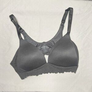 AERIE Sunnie Wireless Lightly Lined Bra - Gray, 34B